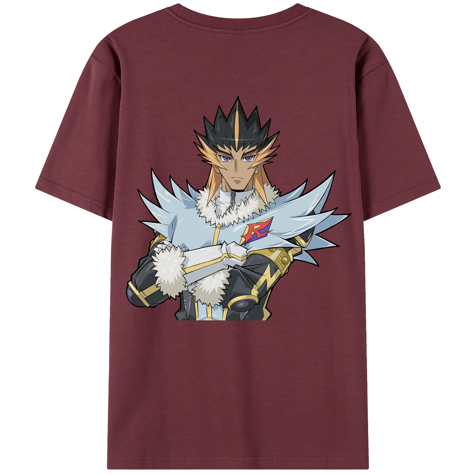 （画像用） 遊☆戯☆王 Yu-Gi-Oh! 綿100％半袖Tシャツ（背面プリント）
